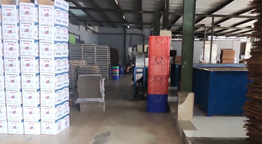 Cracker drying process