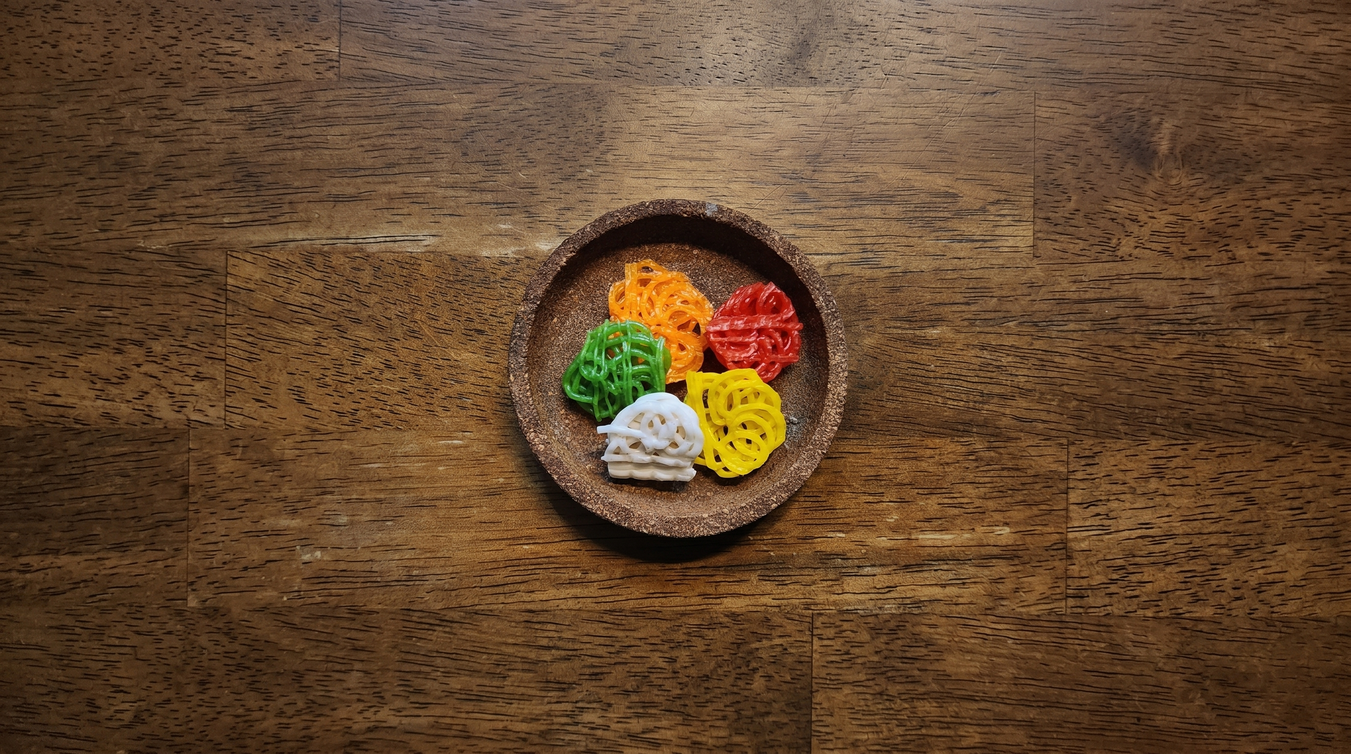 Kerupuk Mawar Tanggung Warna